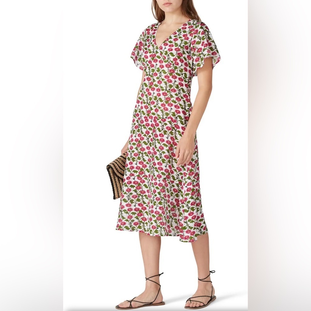 Roller Rabbit Floral Issa Dress - Size Extra Small - From Rent the Runway!